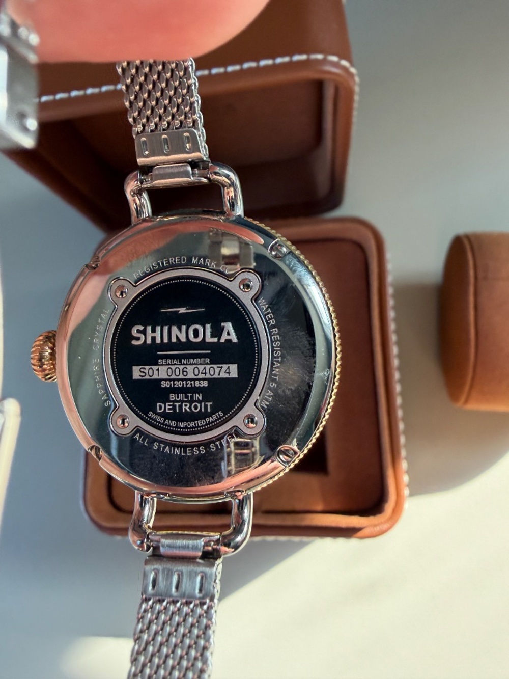 Shinola Women’s Birdy Two Toned Watch - Picture 3 of 3